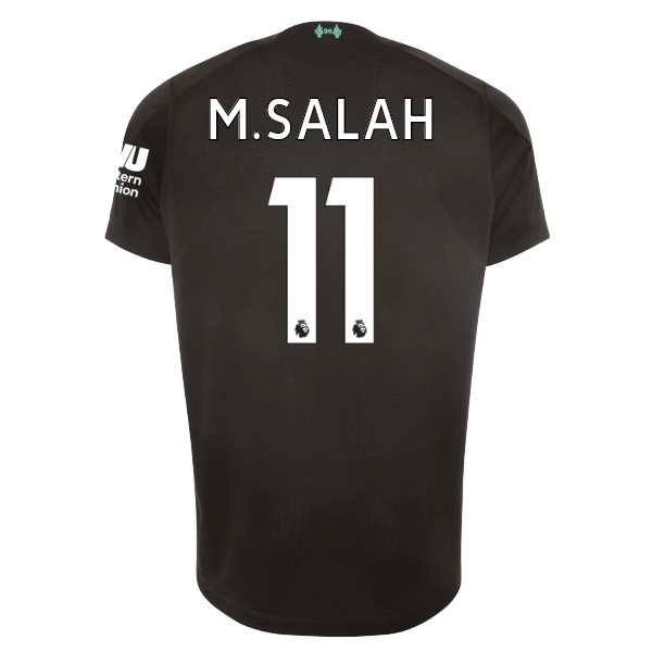 Camiseta Liverpool NO.11 M.Salah Replica Tercera Ropa 2019/20 Negro